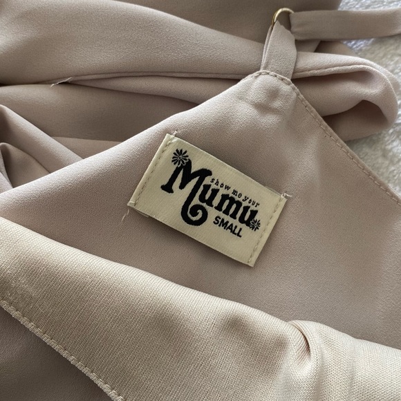 Show Me Your Mumu Lauren Tie Maxi Bridesmaids Dress - Picture 5 of 12